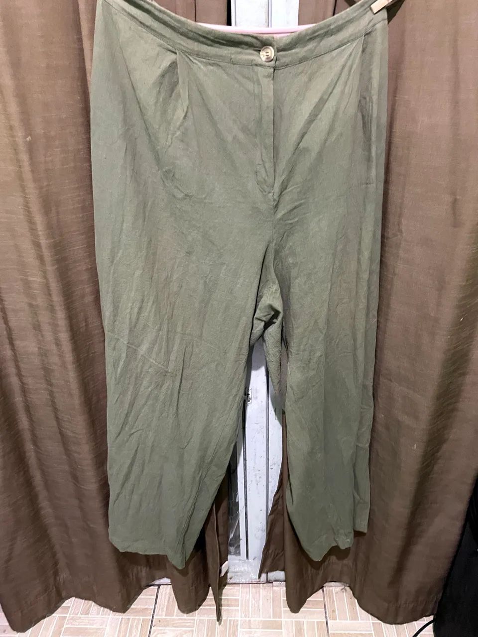 Calça verde Plus size  - Foto 3