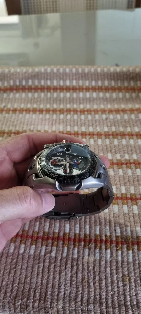 Relogio Orient flytech full titânio  - Foto 3