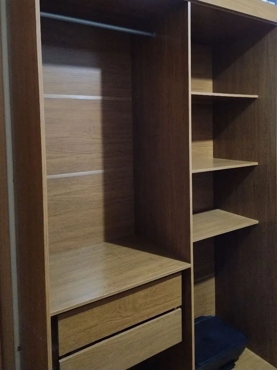 Guarda-roupa 100% MDF - Foto 4