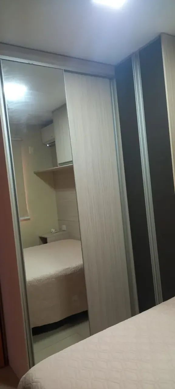 APARTAMENTO 2 QUARTOS, MOBILIADO, 1 LANCE ESCADA, COND. CHAP DO MIRANTE, PROX COMPER JD IT - Foto 4