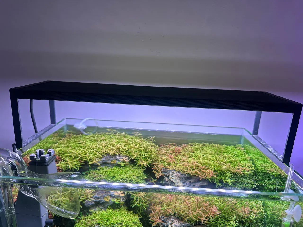 Luminária para aquário chirirus slim RGB 45cm - Foto 5