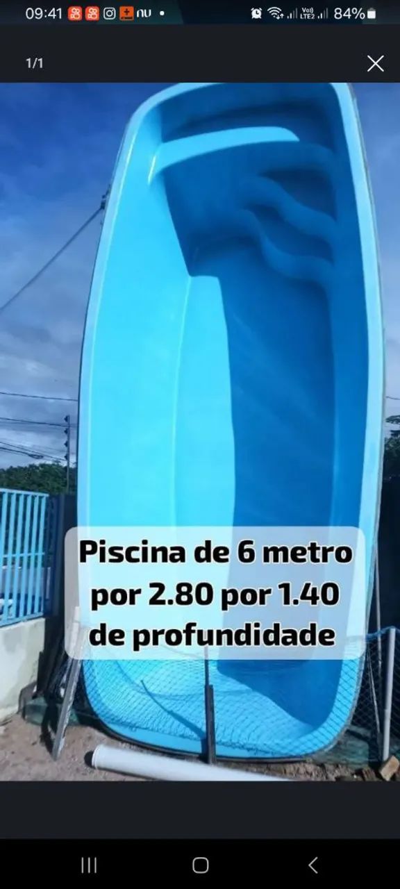Piscina de fibra - Foto 2