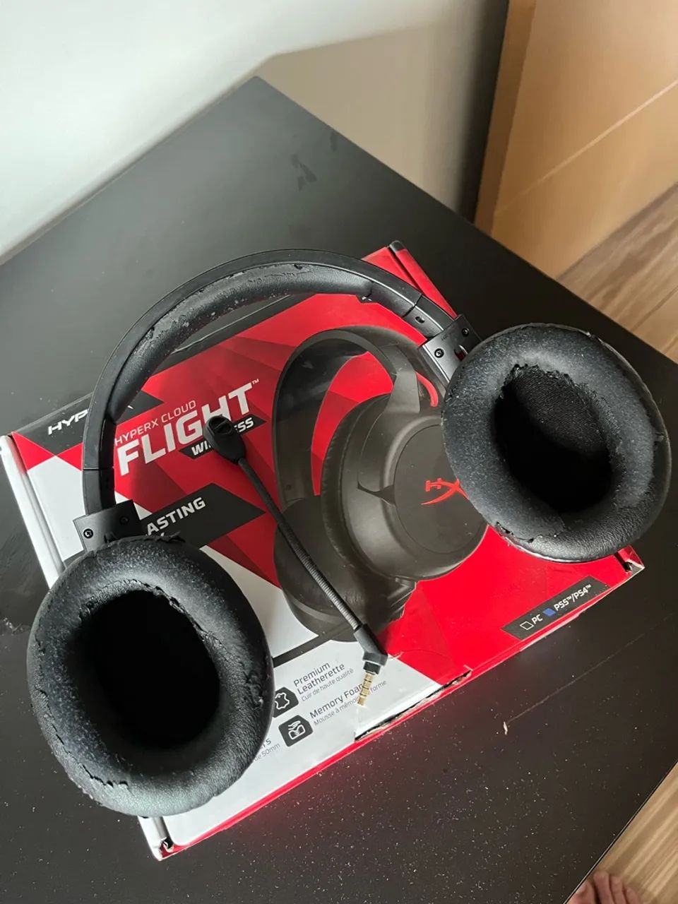 Headset HYPERX Cloud Flight - sem fio - Foto 5
