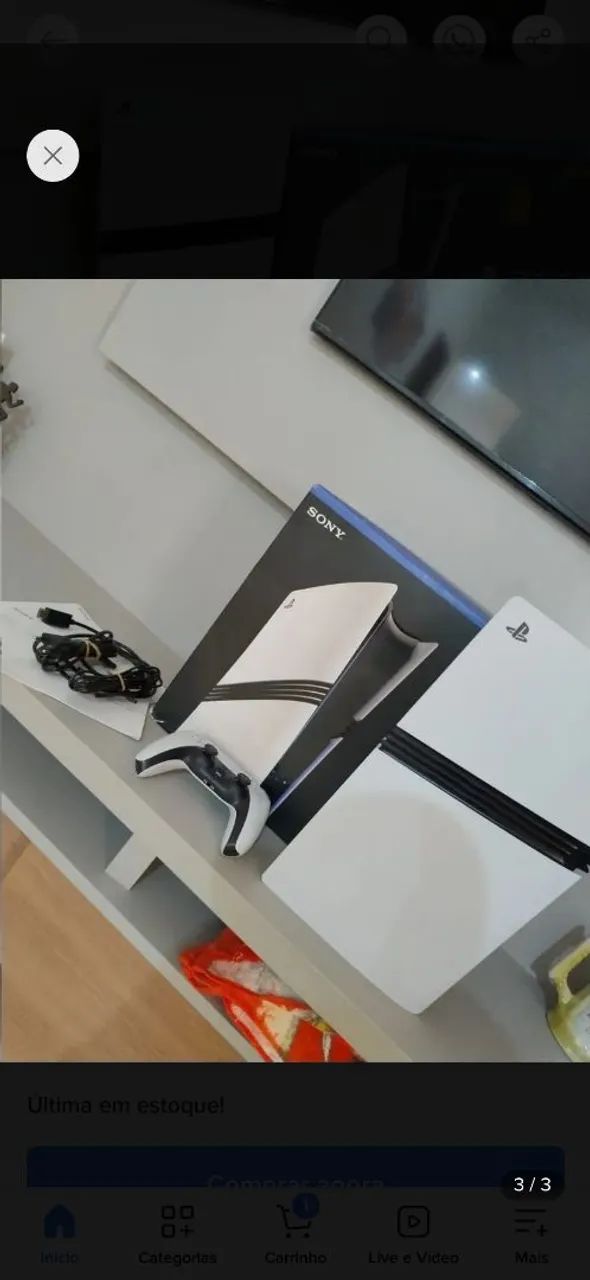 Playstation 5 Pro de 2 Tera 