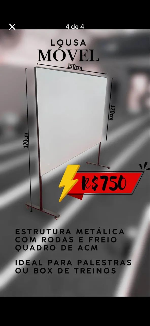 Quadro branco / lousa 