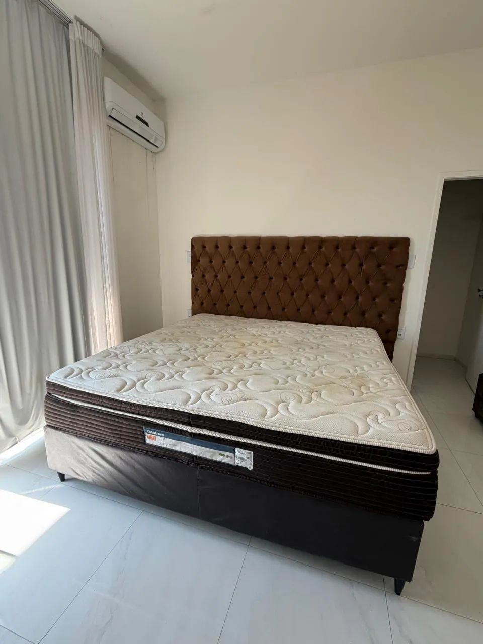 Cama King completa + Cabeceira - Foto 5