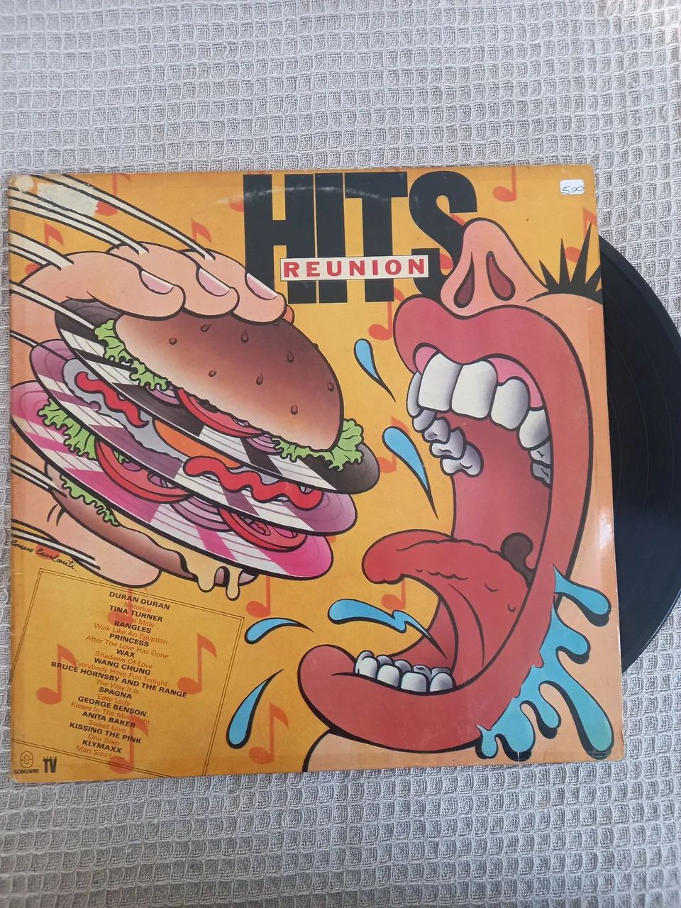 Hits reunion. Lp, disco de vinil. Show de bola.