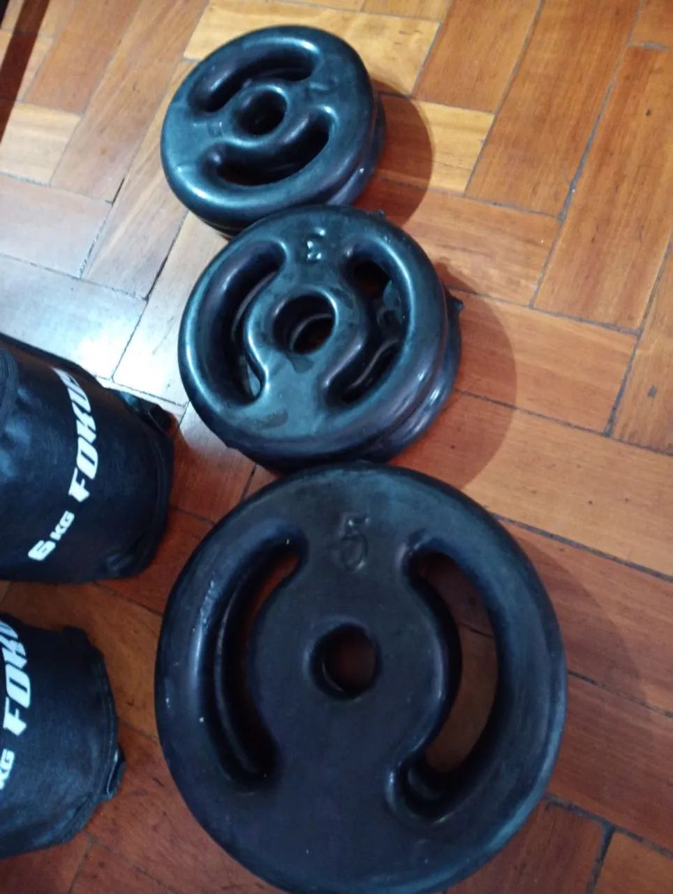 kit completo Muay thai (boxe, kickboxing) + Kit completo musculação (treino em casa) - Foto 4