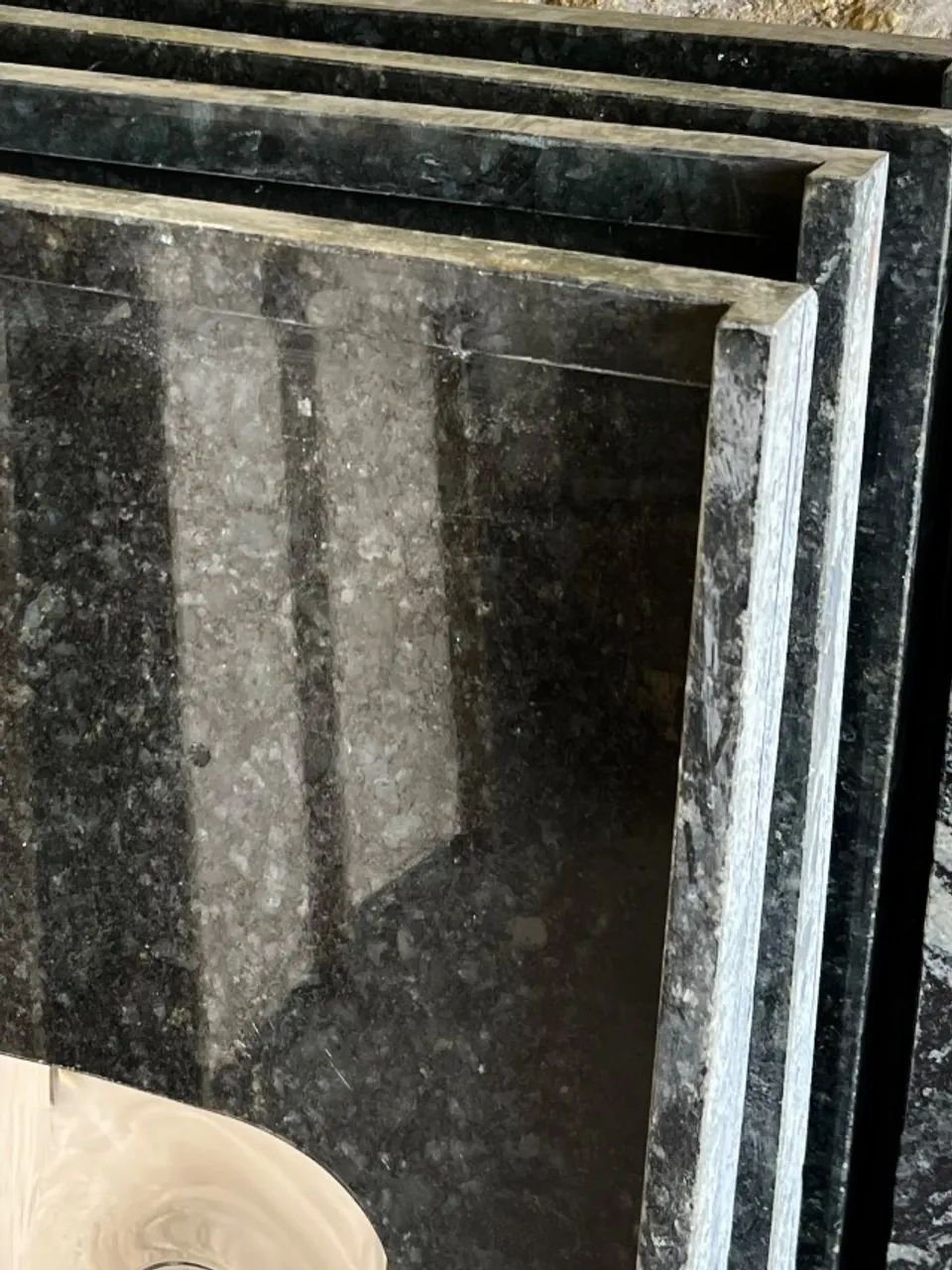 Pia de granito verde 120cm - Foto 3