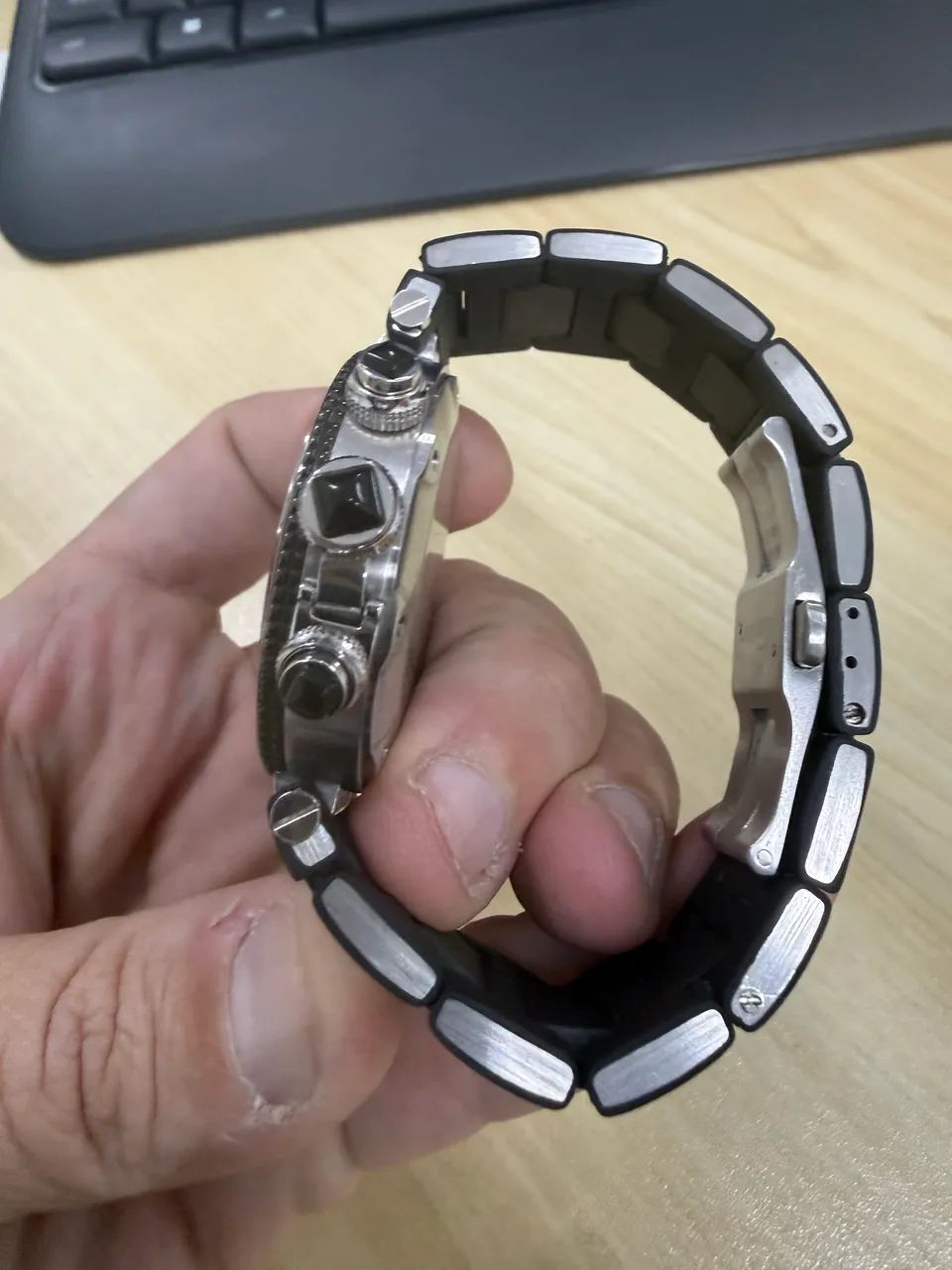 relógio cartier pasha chronograph automático - Foto 3