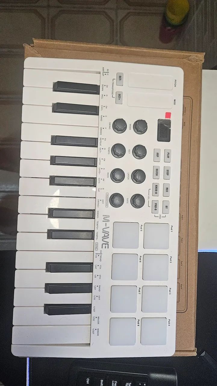 CONTROLADOR MIDI M-VAVE / SMK-25