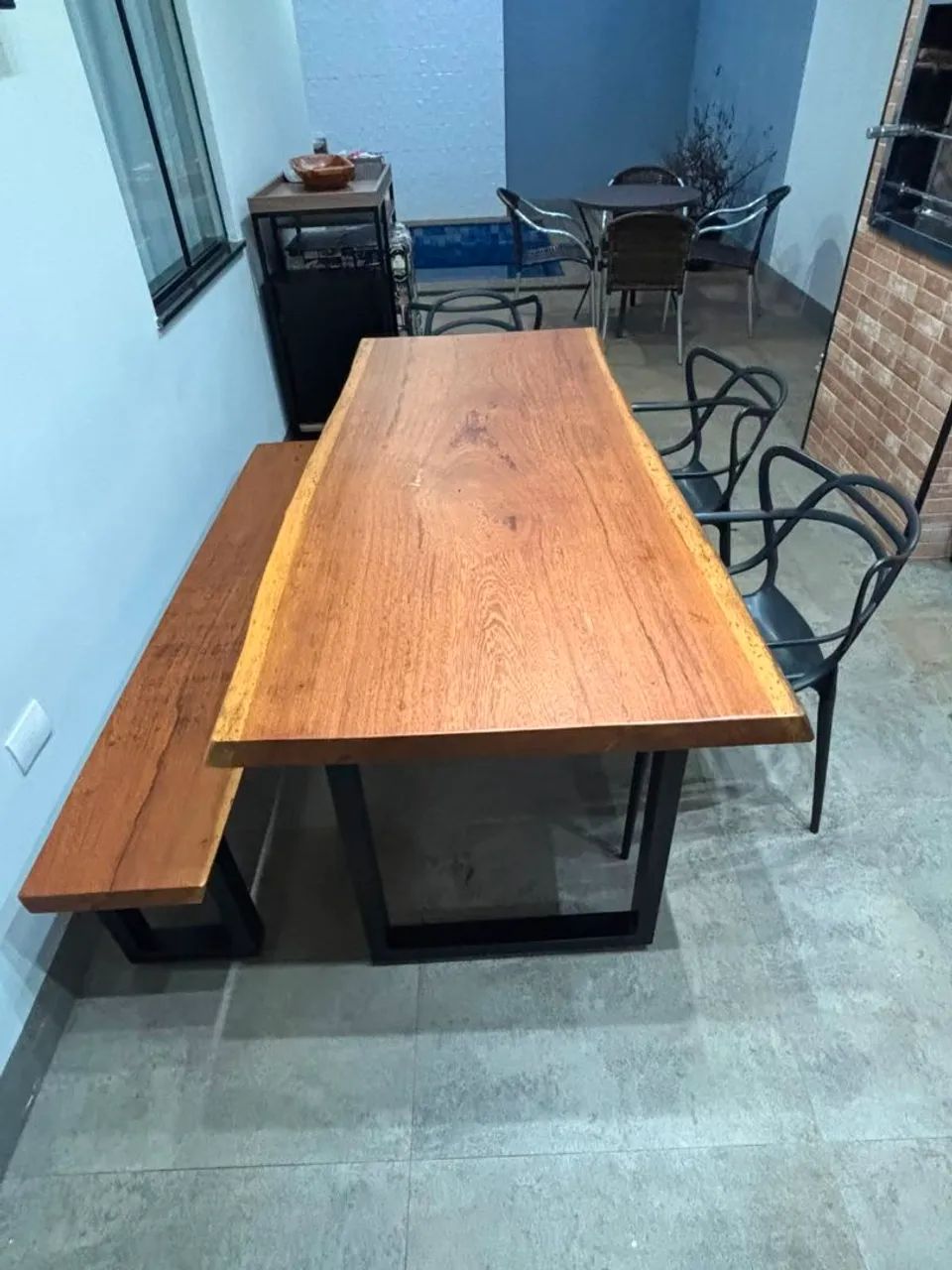 Mesa em Madeira Area Externa - Foto 4