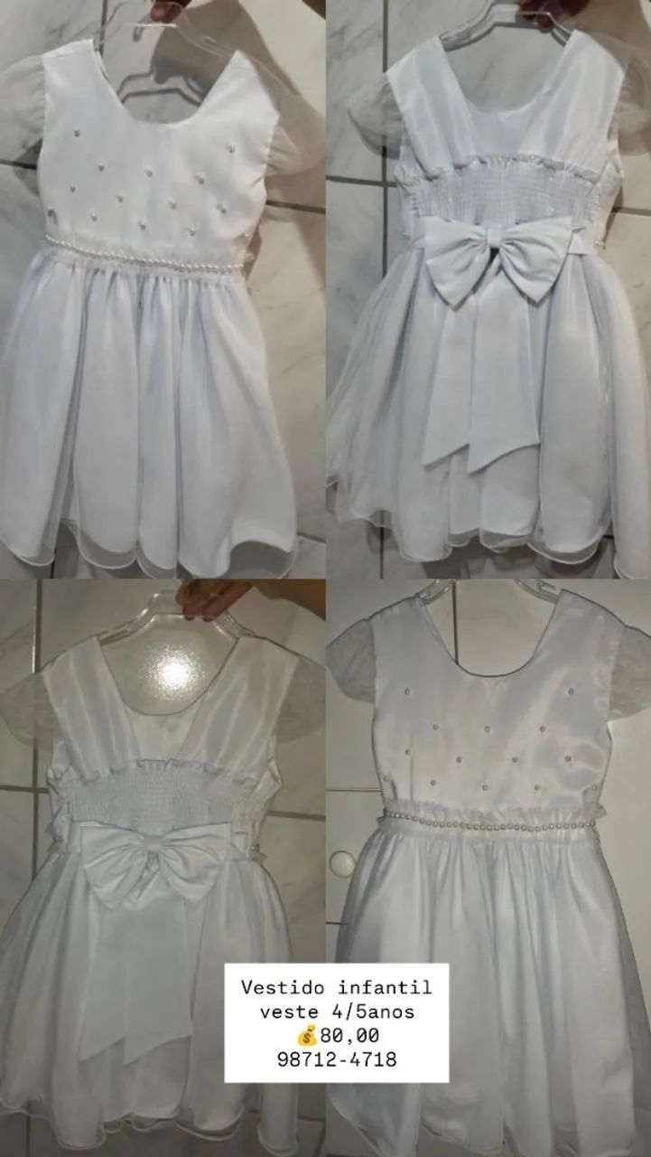 Vestido infantil 
