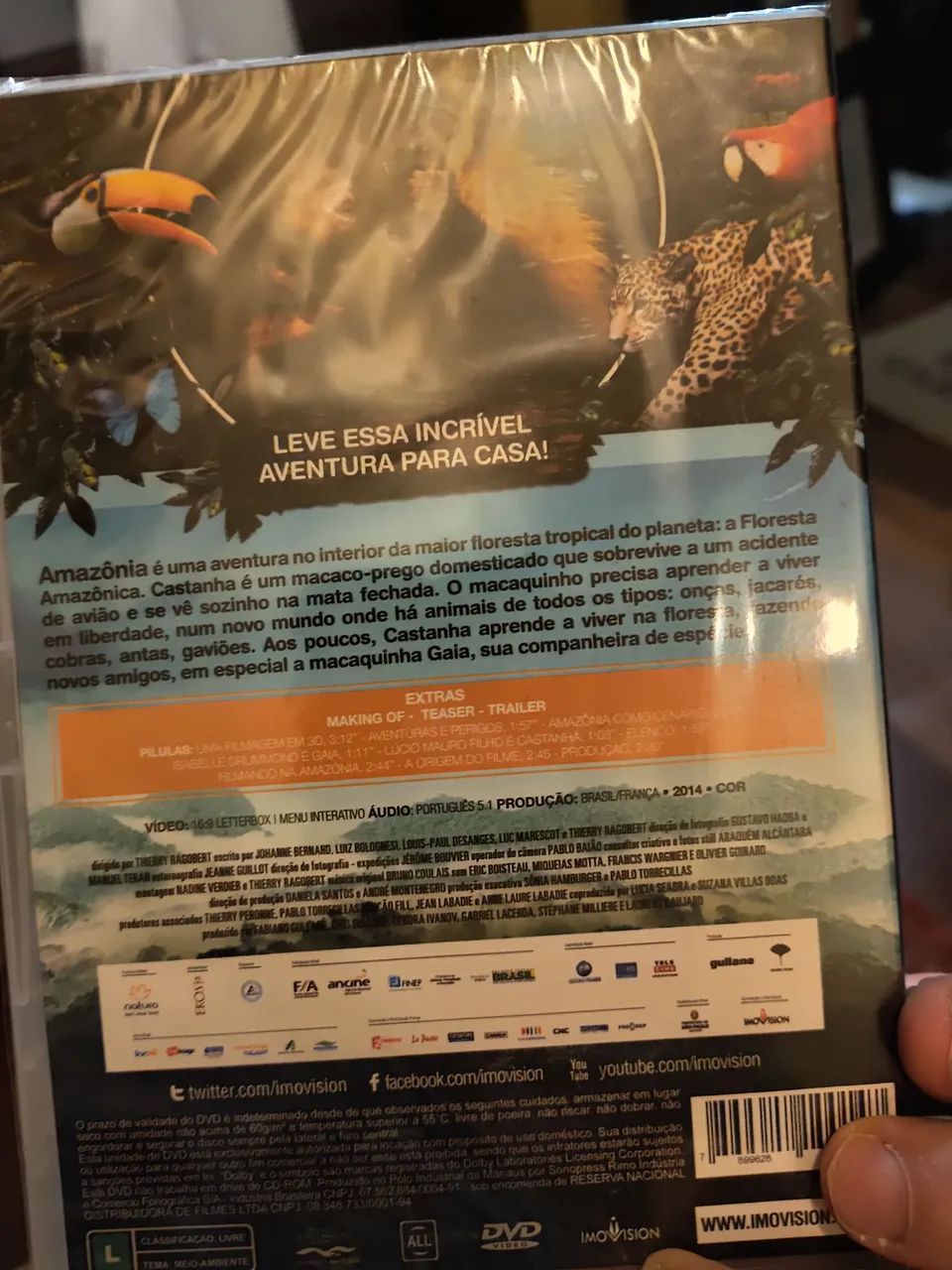 Dvd Amazônia (lacrado) - Foto 2