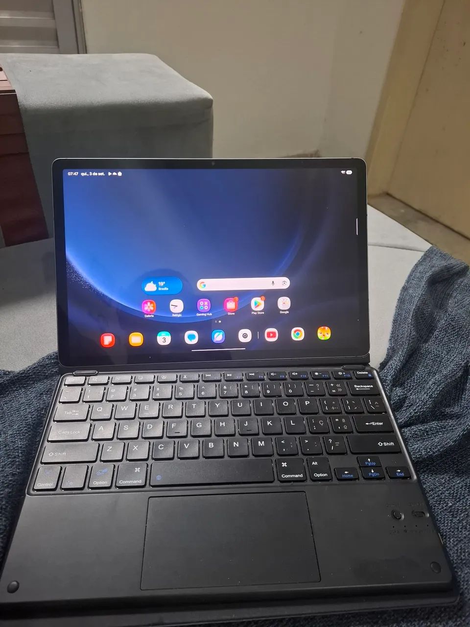Tab Samsung S9 Fe Plus Zerado com Nota Fiscal. - Foto 2