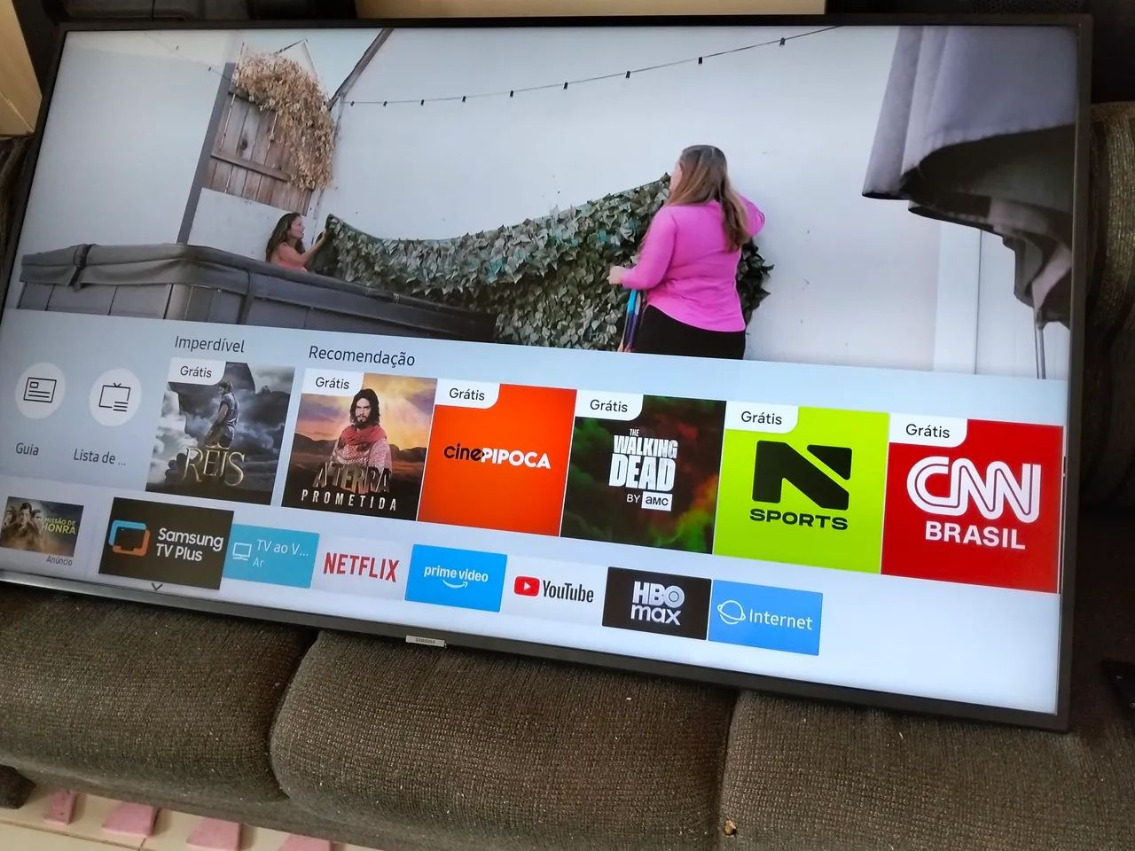 Smart TV 4K Samsung 43 polegadas  - Foto 4