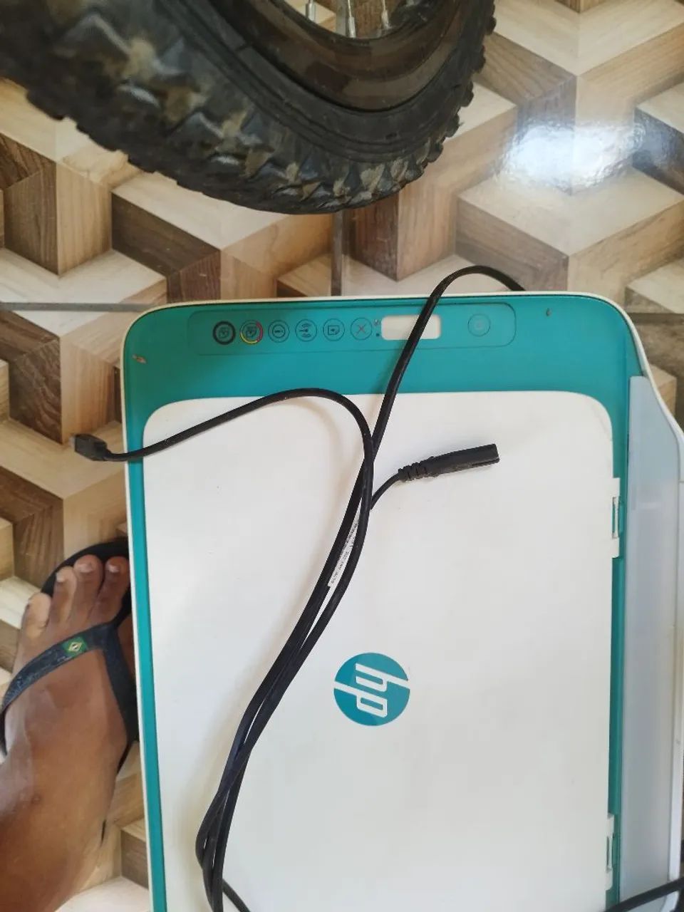 Impressora HP usada (não sei se funciona) - Foto 4