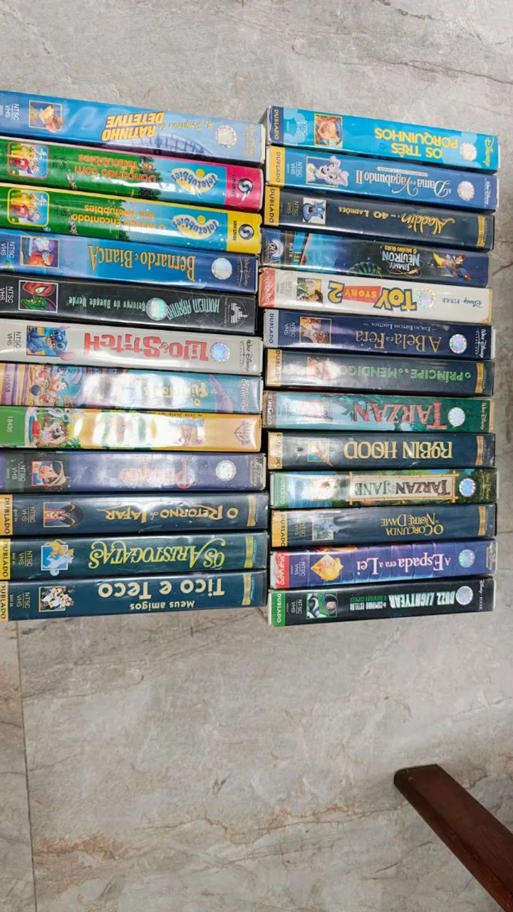 Fitas VHS antigas - Foto 3
