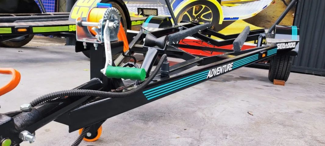 REBOQUE CARRETINHA PARA JET SKI NOVO - Foto 3