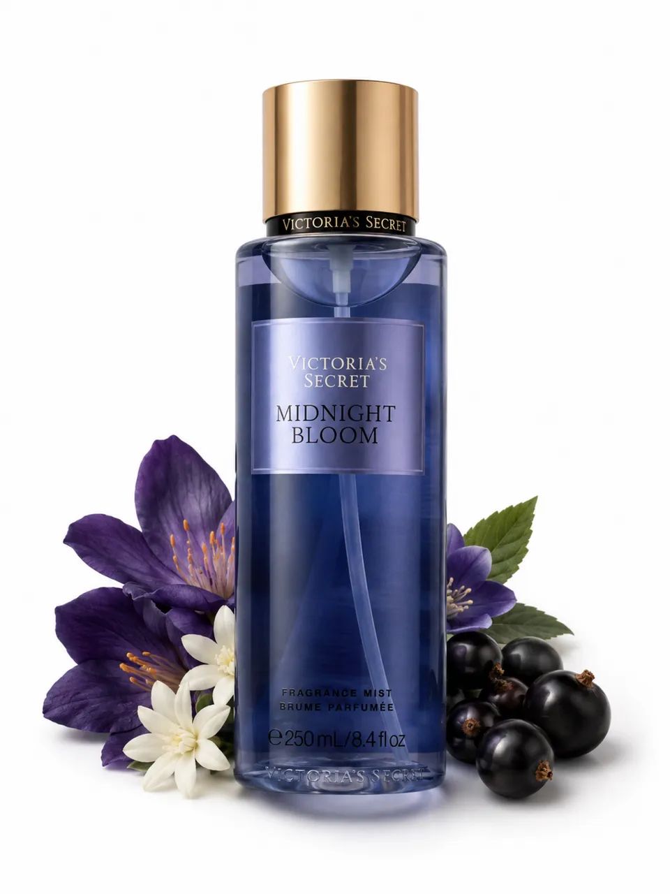 Body Splash Victoria's Secret Midnight Bloom 250ml Original - Foto 3