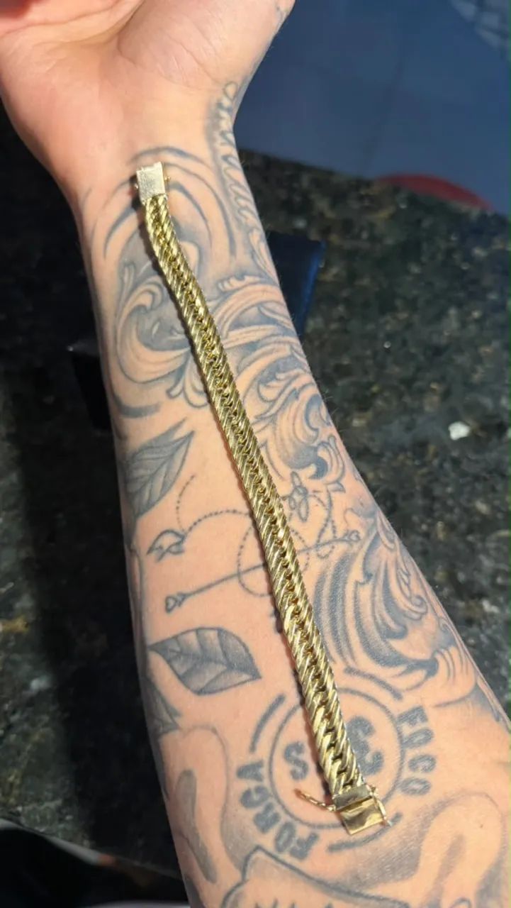 Pulseira de ouro 18k  - Foto 2