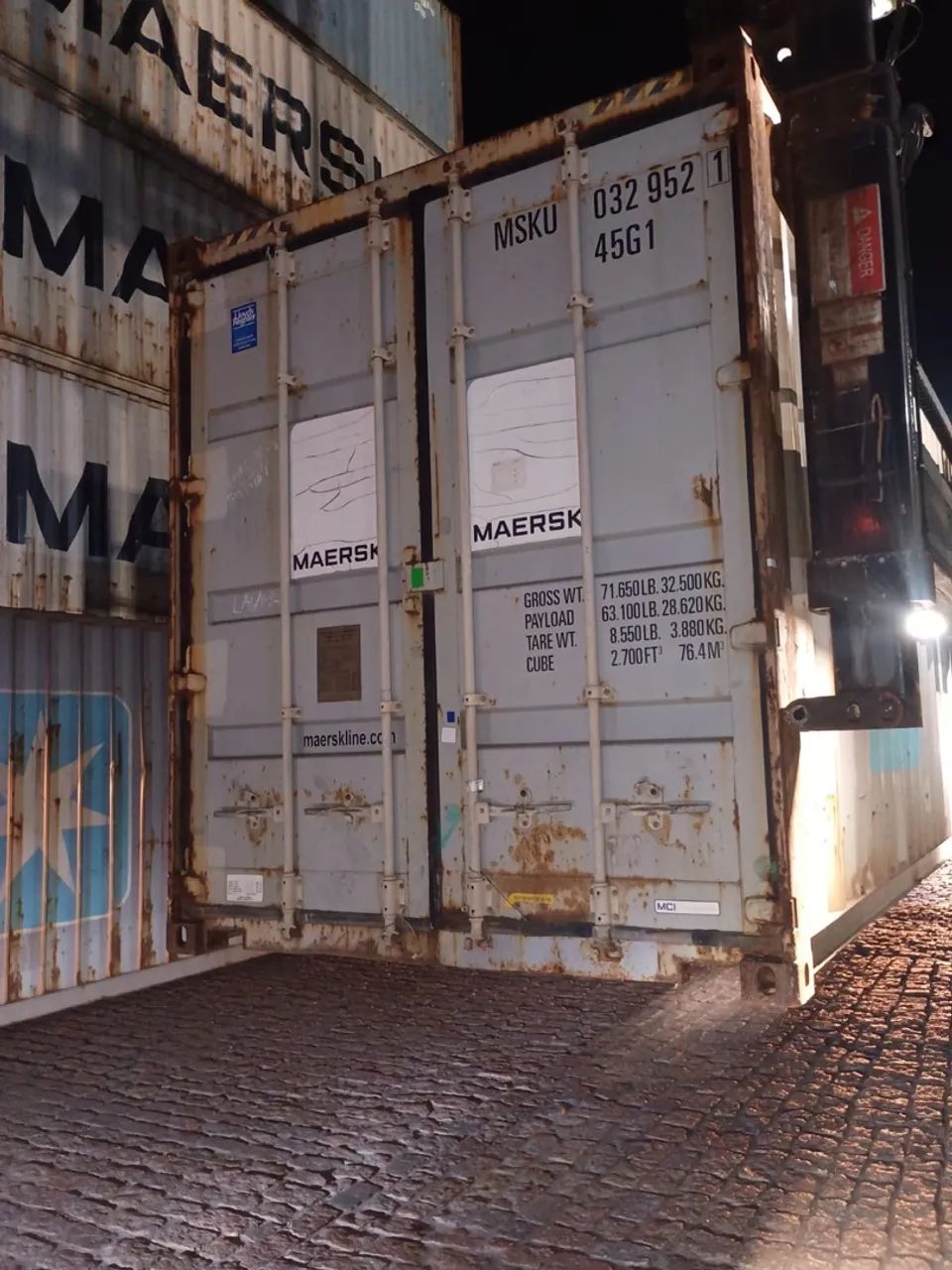 CONTAINER MARÍTIMO 40 PÉS À VENDA | GRANDE CAPACIDADE - Foto 4