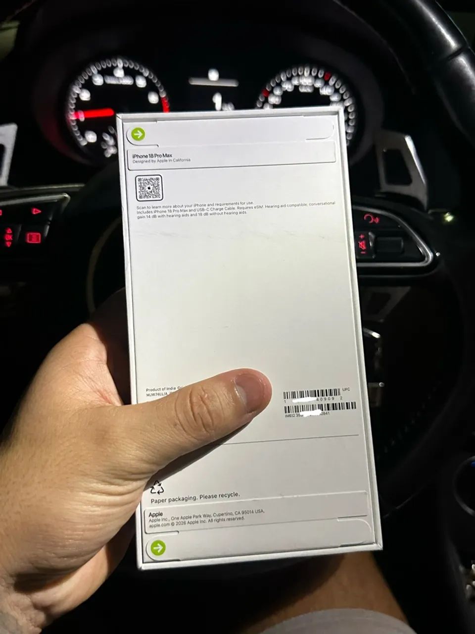 iPhone 18 Pro Max 256gb Lacrado - Foto 2