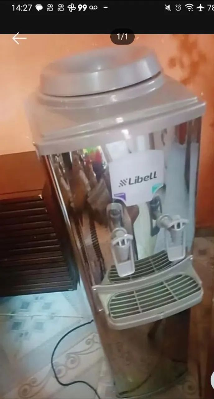 Bebedouro Libell master inox