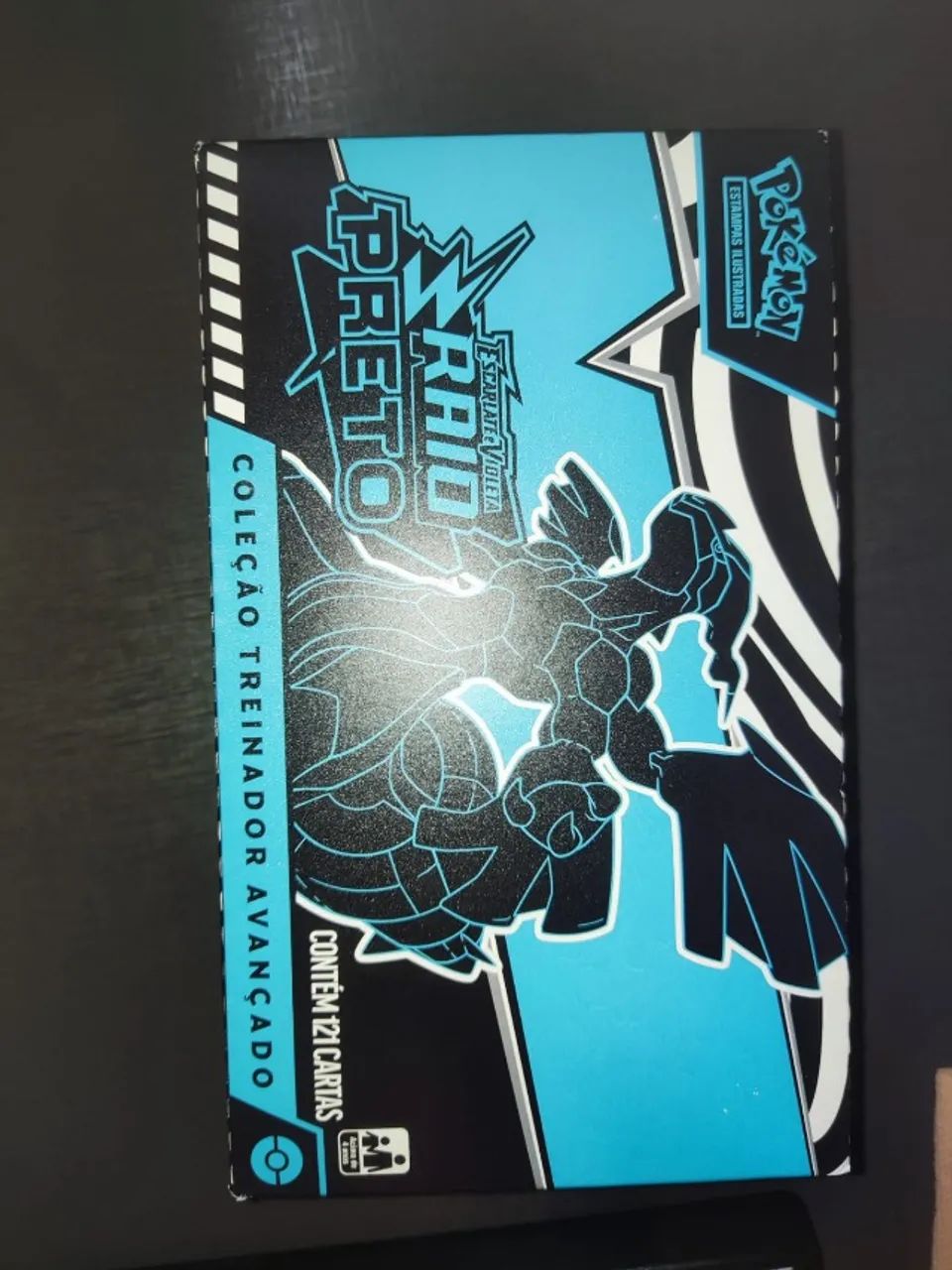 ETB Raio Preto PT-BR, Produto Lacrado Pokémon TCG Original 