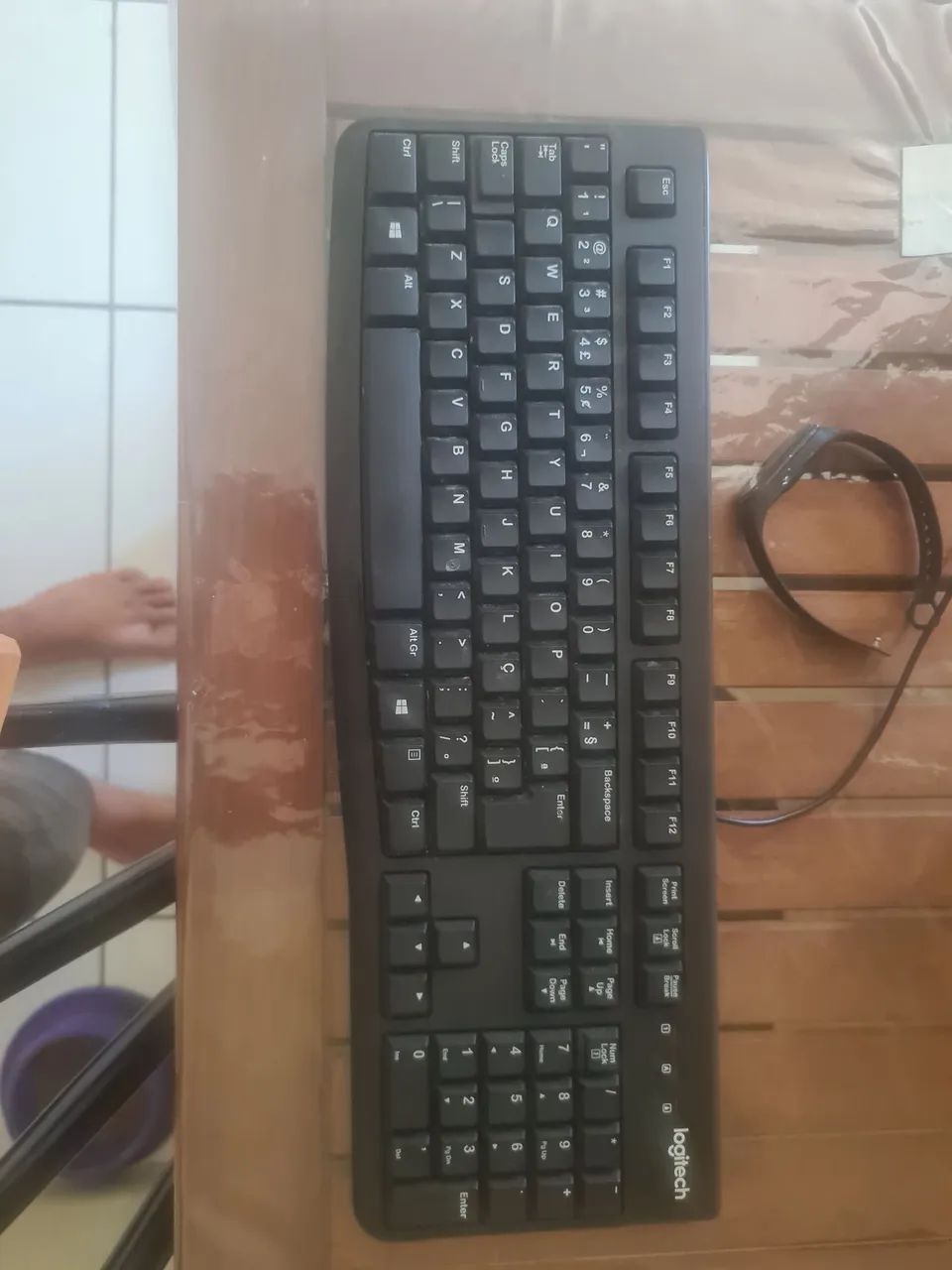 Teclado com fio