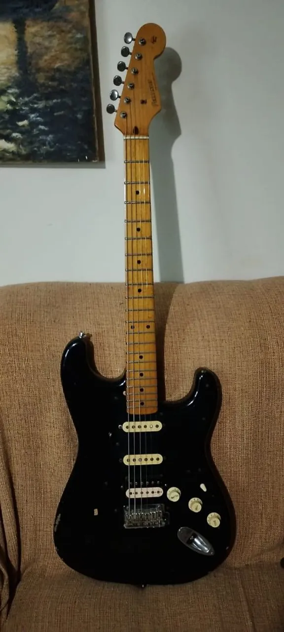 Guitarra Fernandes Revolver FR-55 Made in Japan Deluxe Series HSS