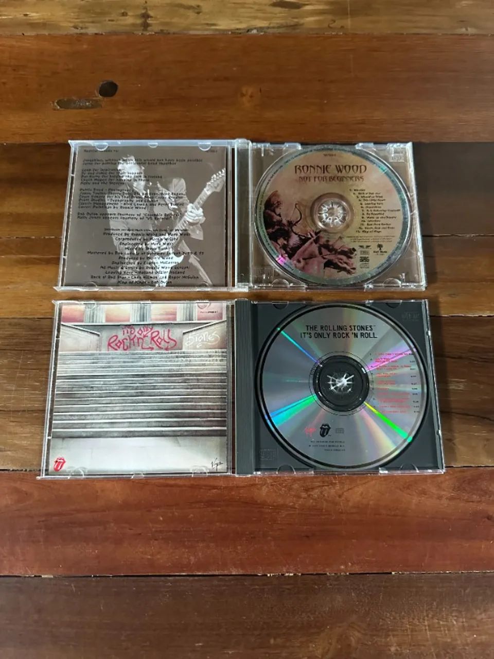 Rolling Stones e Ron Wood - Lote c/ 2 CDS - Foto 2