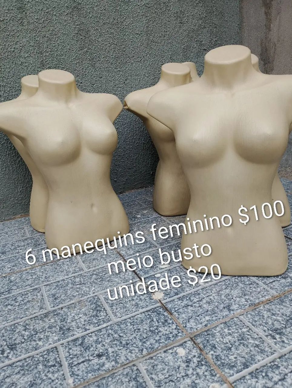 Manequim meio busto feminino  - Foto 2
