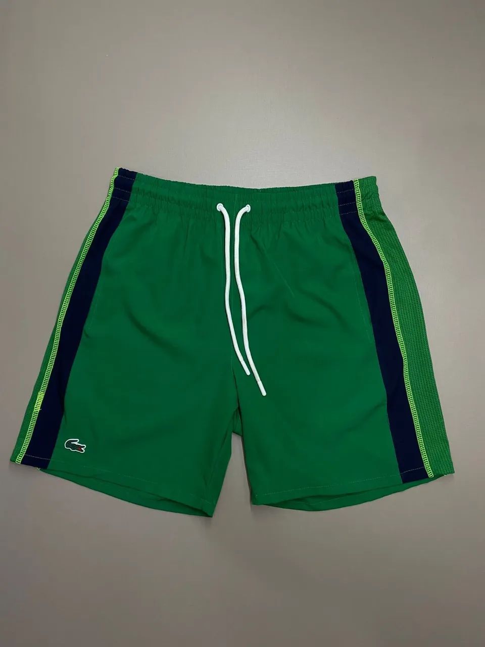 Bermuda Tactel Verde/Azul - Foto 5