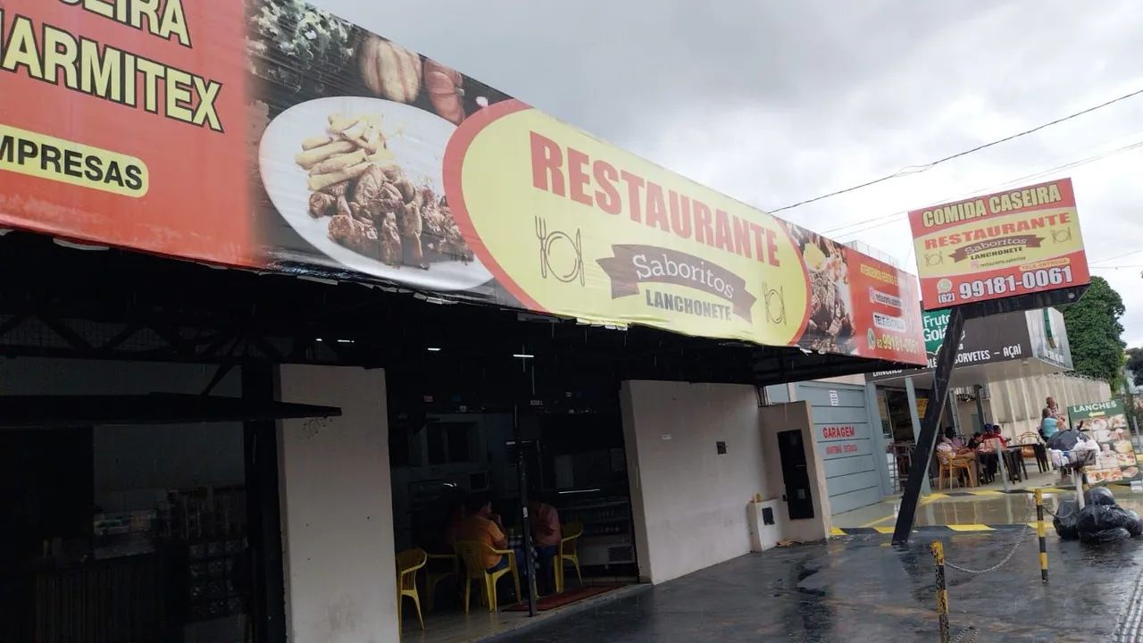 Restaurante e lanchonete  em Funcionamento + Casa /Moradia / Ponto Comercial 