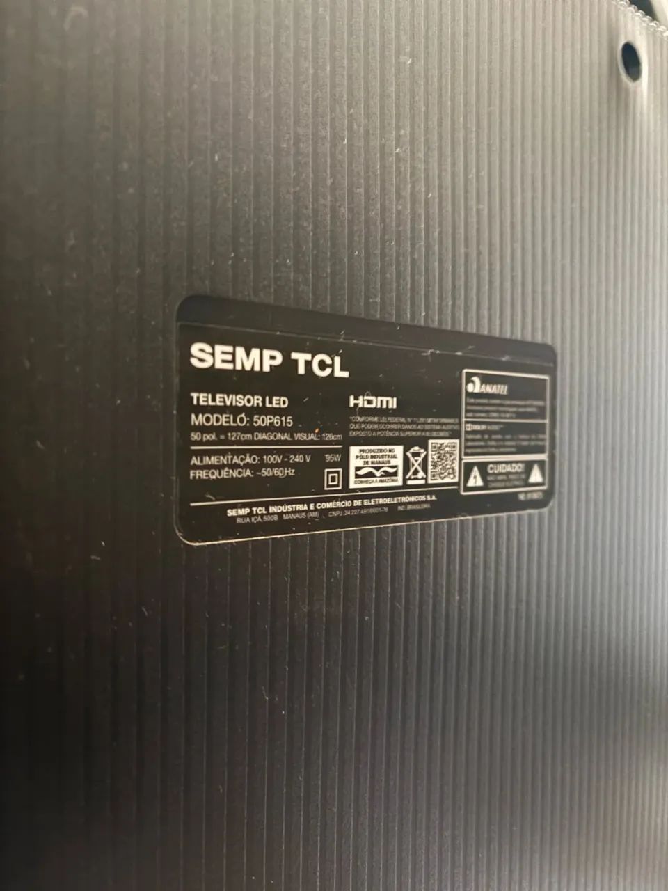 Smart TV TCL 50 4K UHD - Conservada - Foto 3
