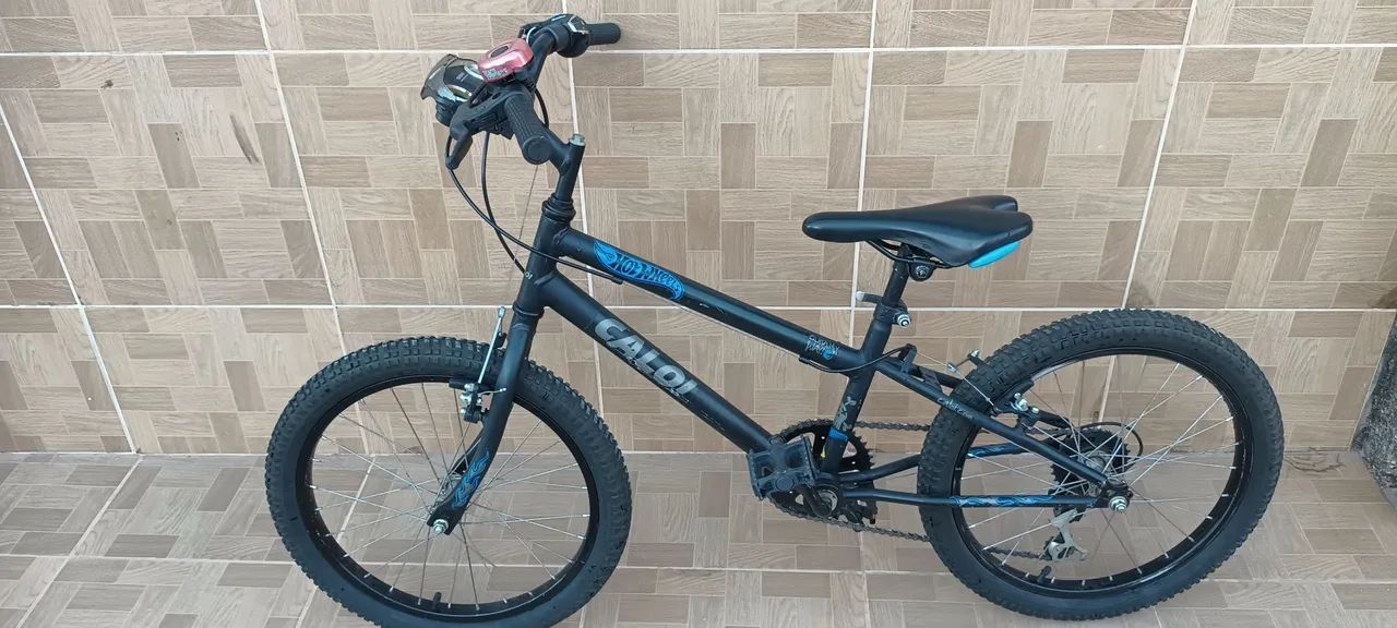 Bicicleta Caloi Hotwheels aro 20 - Foto 3