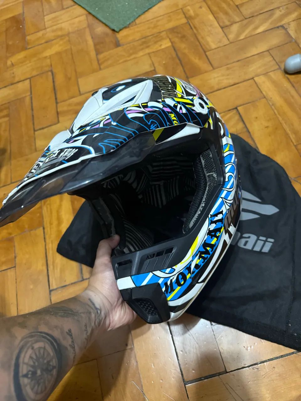 Capacete Mormaii Motocross  - Foto 3