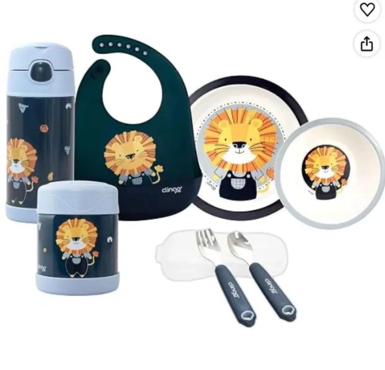 Kit Alimentação para Bebê Clingo 