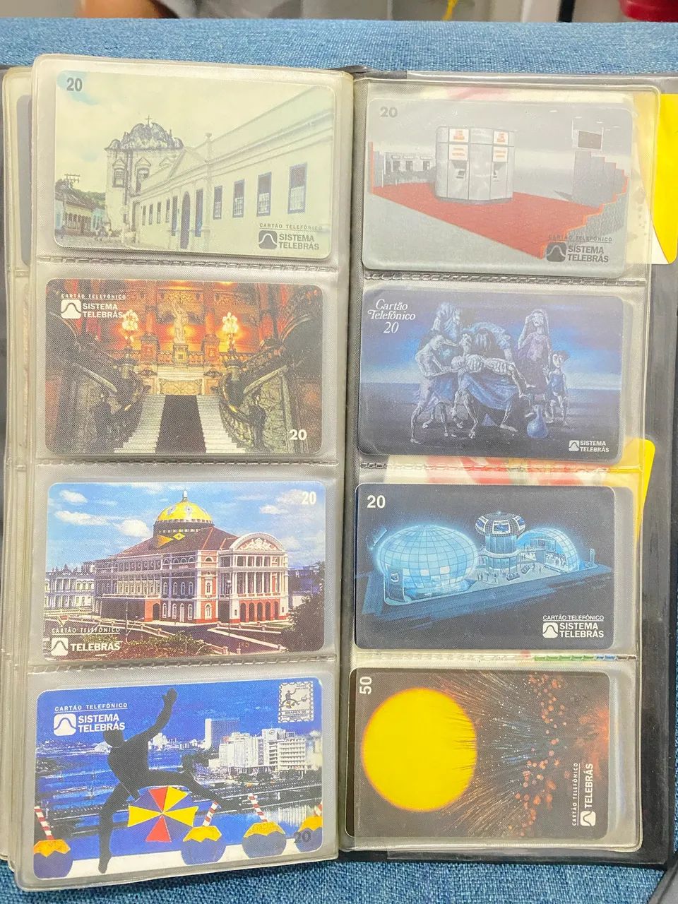 Cartões Telefônicos Antigos Telerj/Telebrás - Colecionadores - R$ 20 cada - Foto 4