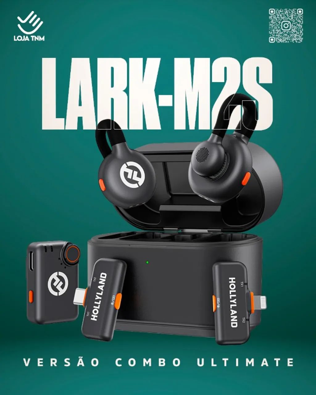 MICROFONE HOLLYLAND LARK M2S