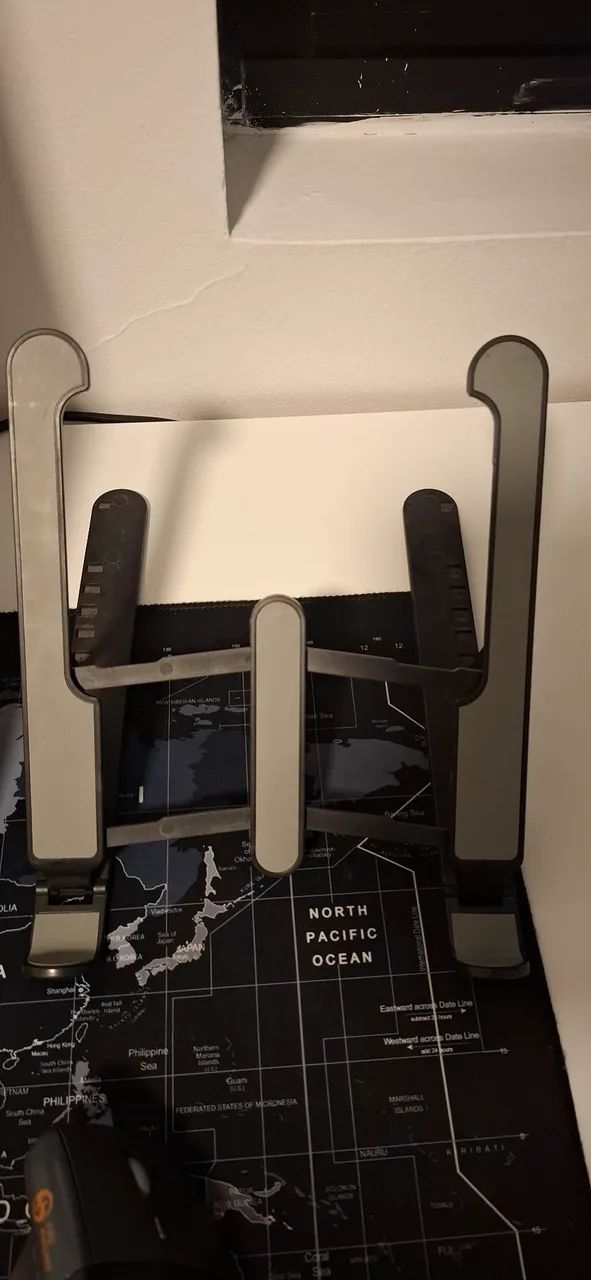 Cabo de força de notebook + suporte de altura notebook