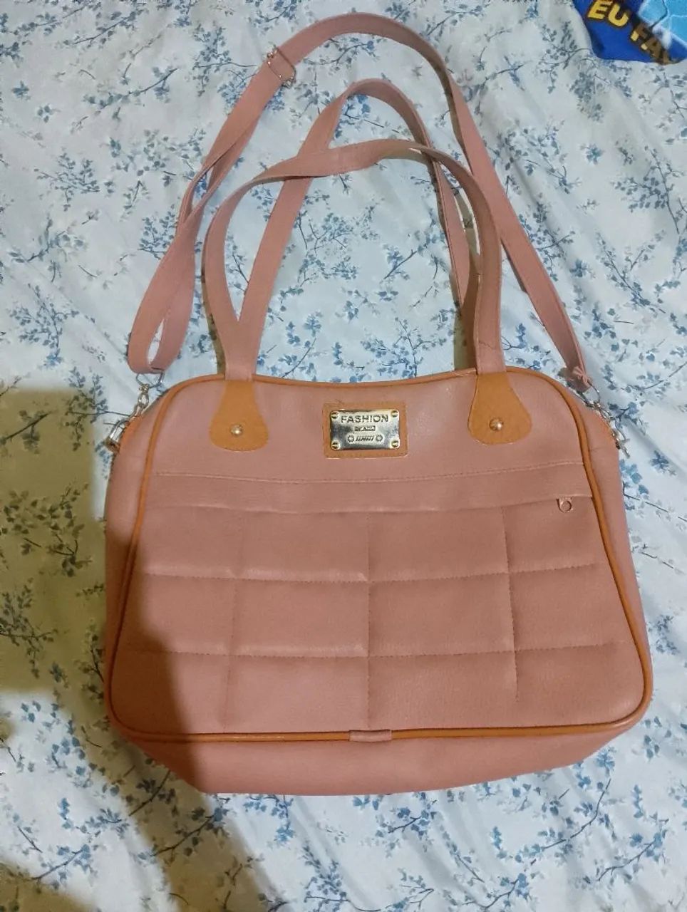 Bolsa média rosa 