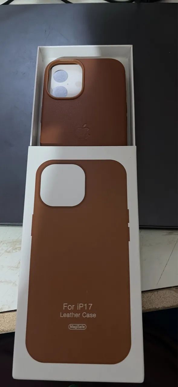 Case Magsafe de Couro Para Internet 17 Nunca usada 