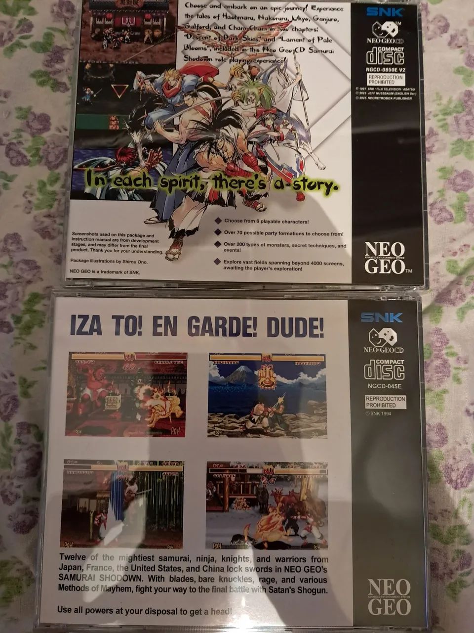 2 Jogos Neo Geo cd.  - Foto 3