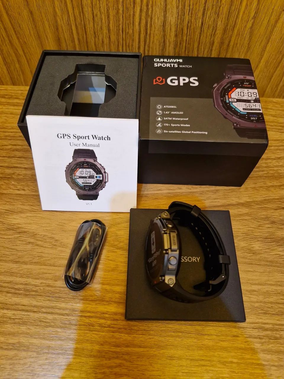 Relógio GPS Smart watch amoled - Foto 4