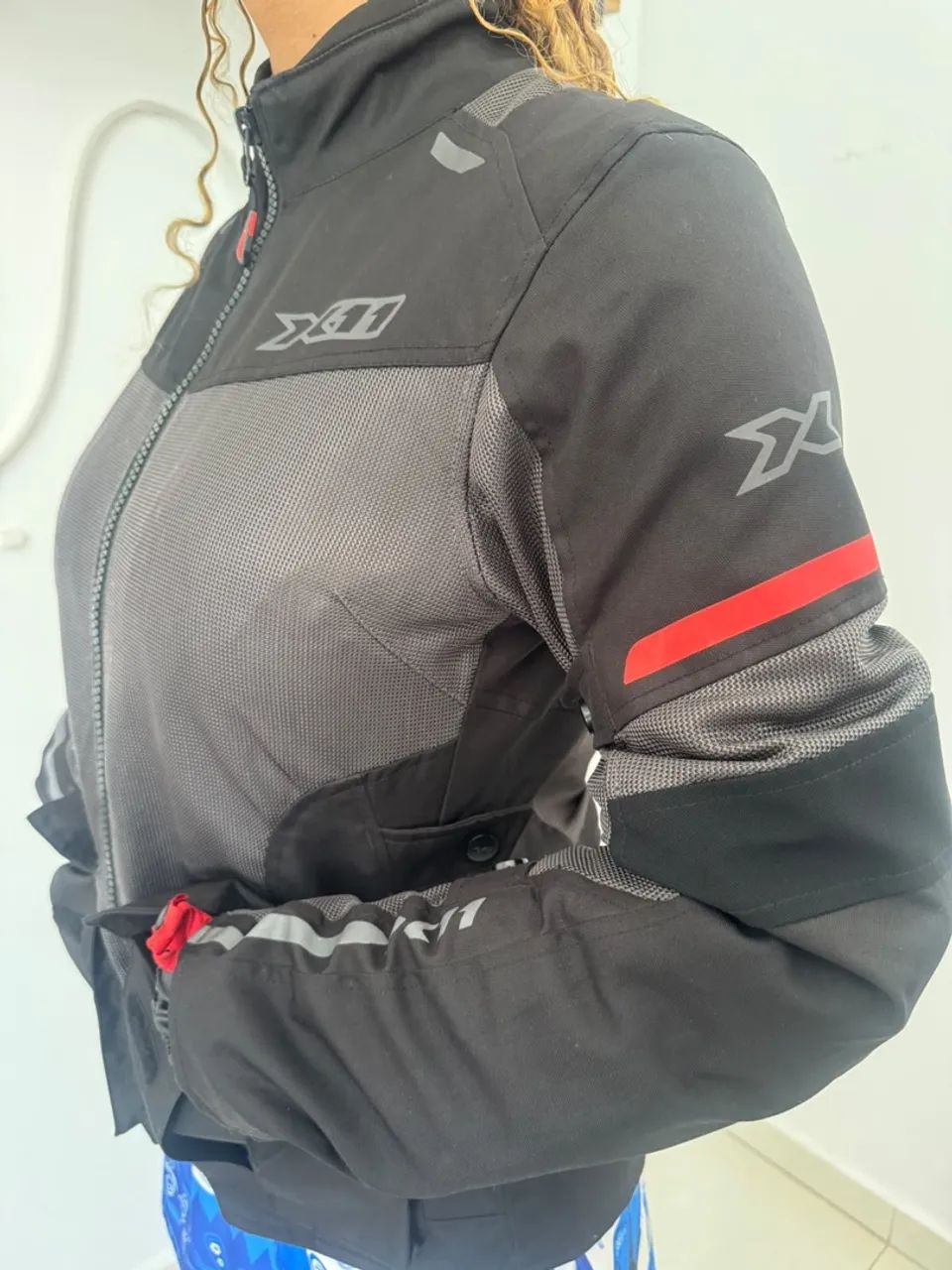 Jaqueta para moto X11 usada 5 vezes - Foto 2