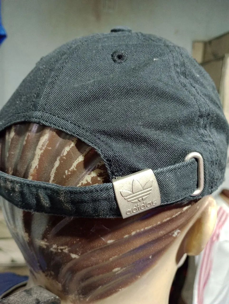 Boné Adidas Aba Curva Strapback Adicolor Washed Adidas - Foto 3
