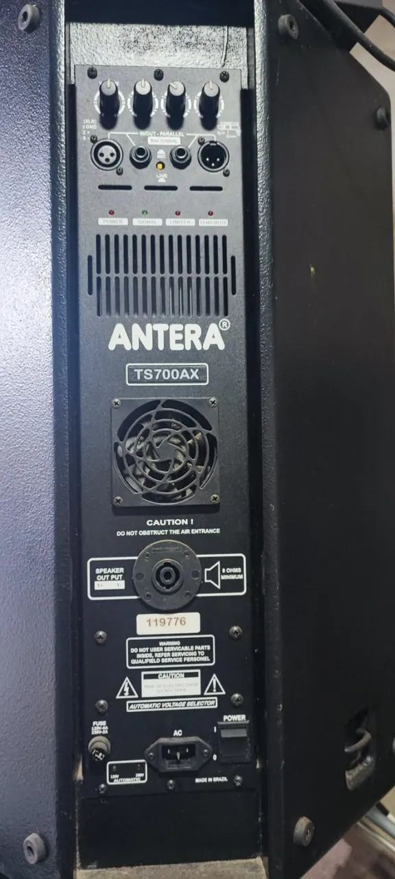 Caixa de Som Ativa Antera TS700AX - Profissional e em Ótimo Estado - Foto 5