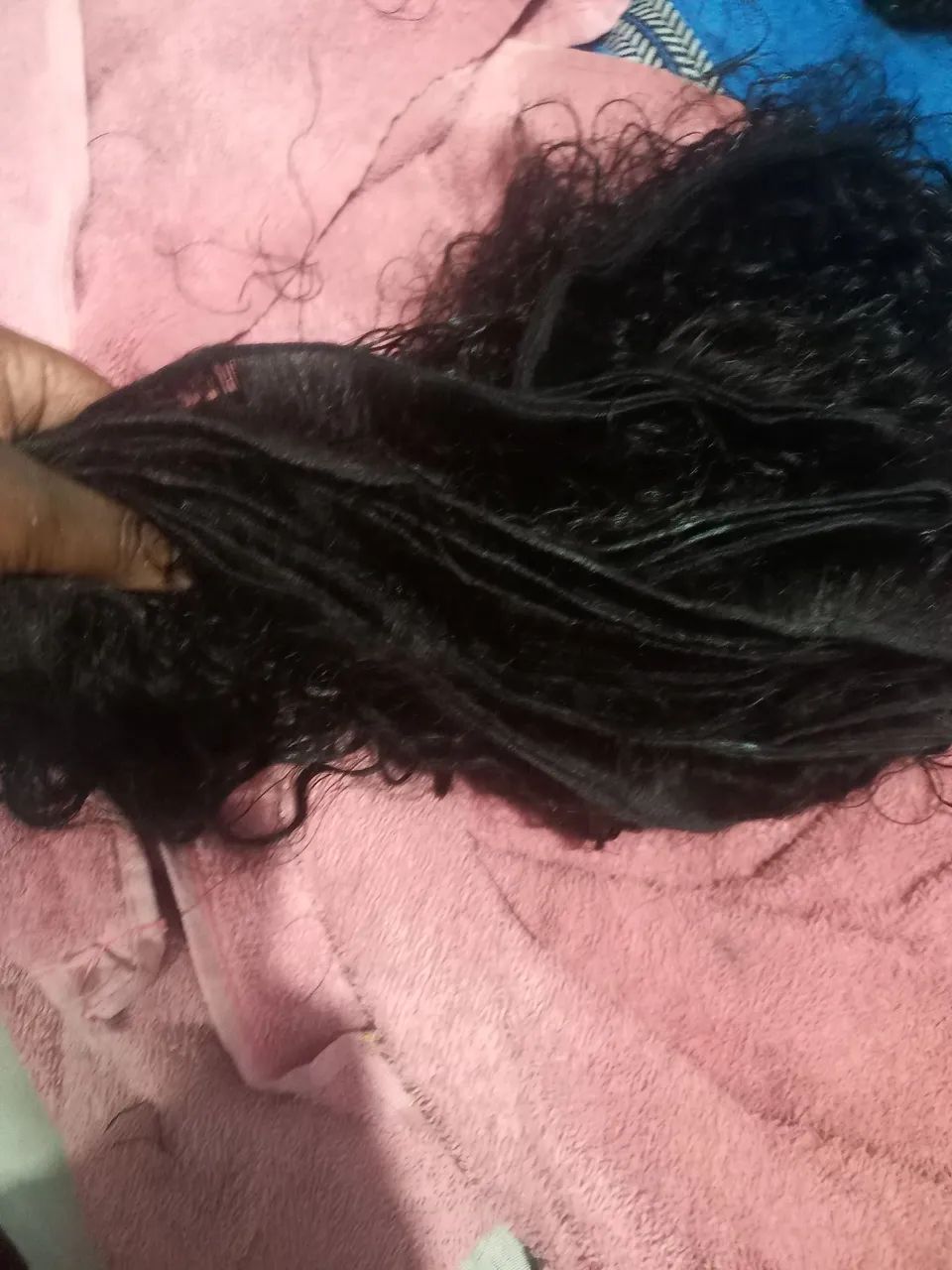 Cabelo humano 40 e 45 centímetros cacho 1 - Foto 3